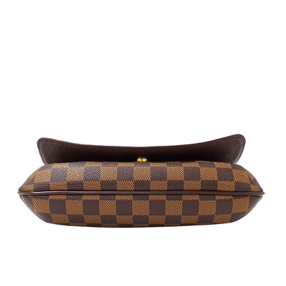 LOUIS VUITTON ルイ・ヴィトン ミュゼット・タンゴ ロング ショルダーバッグ ブラウン N51301 ダミエキャンバス レディース 【中古】