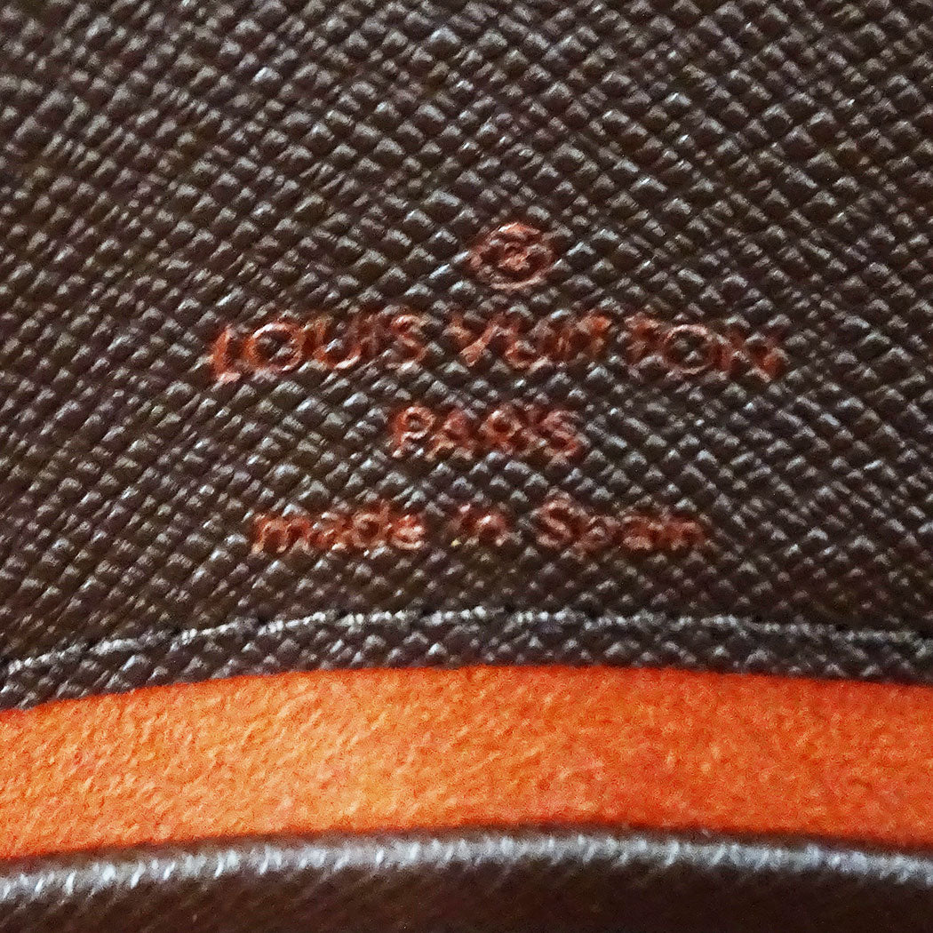 LOUIS VUITTON ルイ・ヴィトン ミュゼット・タンゴ ロング ショルダーバッグ ブラウン N51301 ダミエキャンバス レディース 【中古】