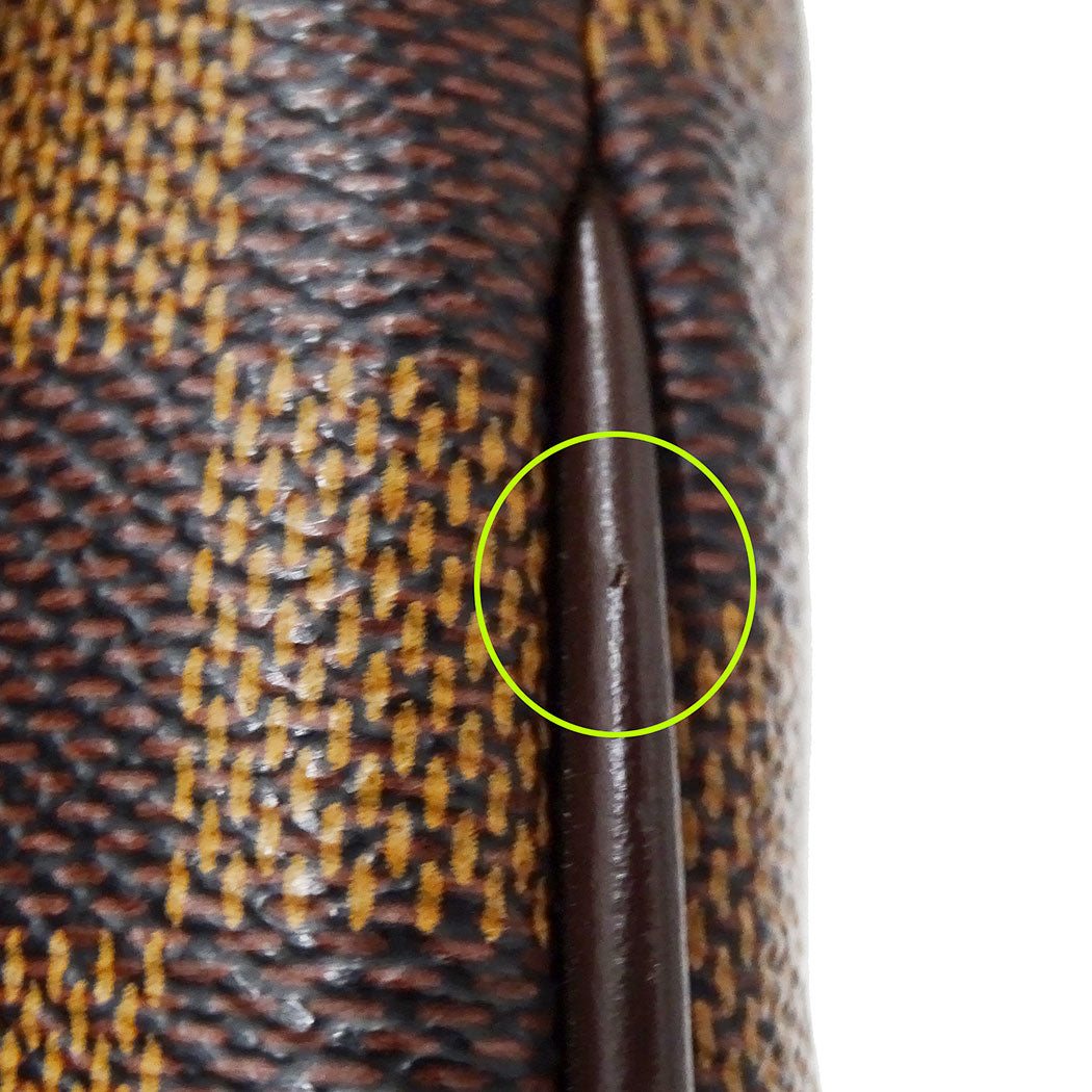 LOUIS VUITTON ルイ・ヴィトン ミュゼット・タンゴ ロング ショルダーバッグ ブラウン N51301 ダミエキャンバス レディース 【中古】