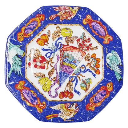 HERMES エルメス Pierres d'Orient et d'Occident (東洋の石と西洋の石細工) 食器 ブルー 陶磁器 レディース メンズ 【中古】