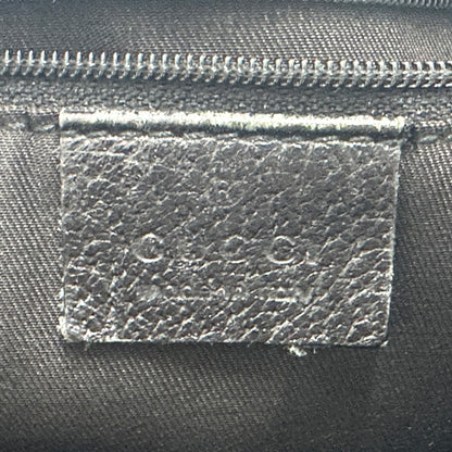 GUCCI グッチ ハンドバッグ GGキャンバス ブラック ゴールド金具 130739 レディース 【中古】