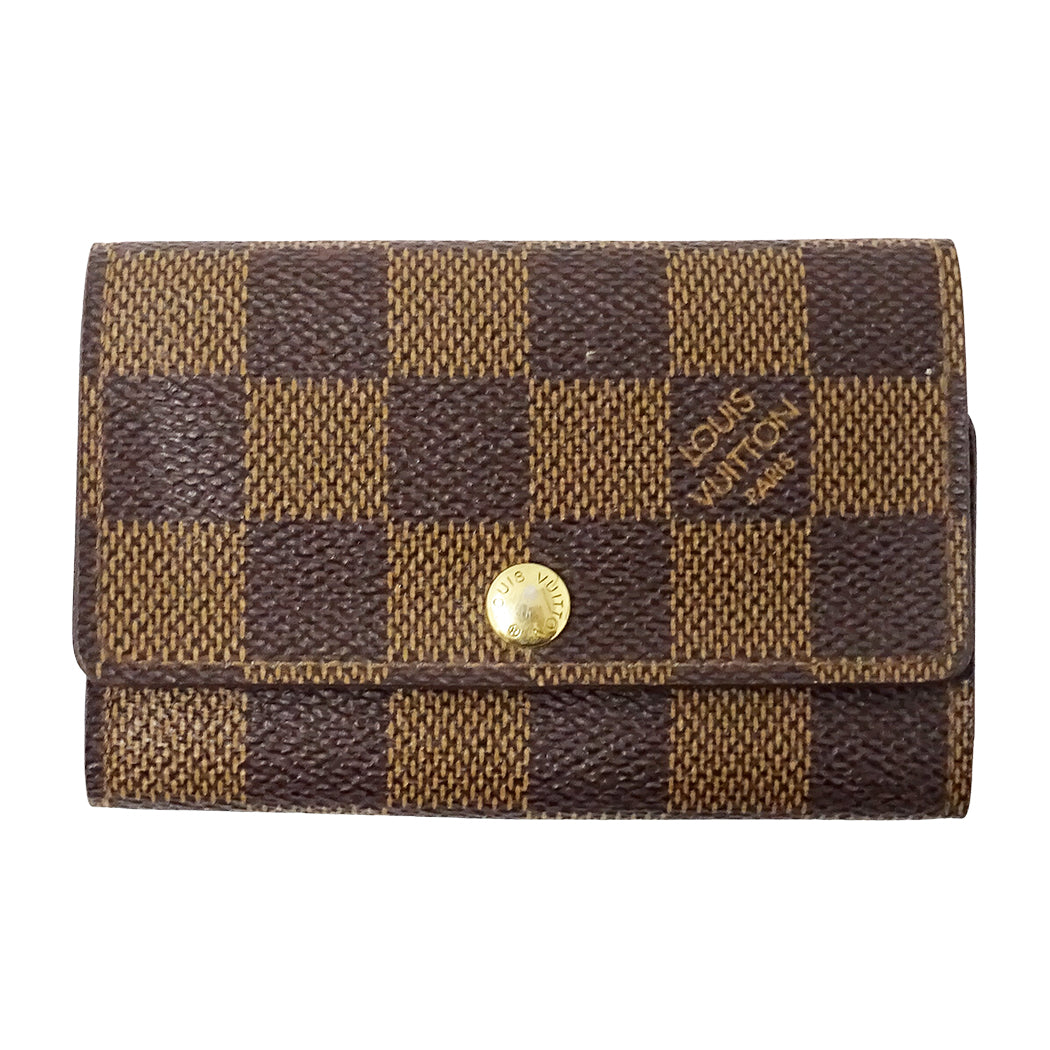 LOUIS VUITTON ルイ・ヴィトン ミュルティクレ 6 キーケース ダミエ N62630 レディース メンズ 【中古】