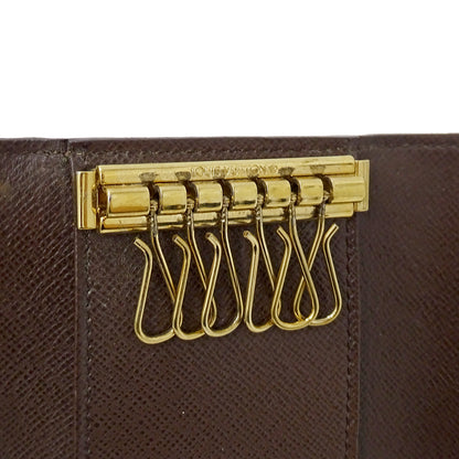 LOUIS VUITTON ルイ・ヴィトン ミュルティクレ 6 キーケース ダミエ N62630 レディース メンズ 【中古】
