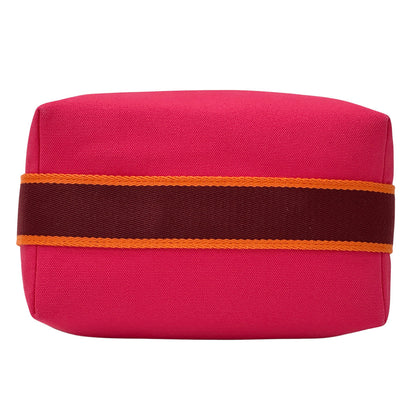 HERMES エルメス ブリッド・ア・ブラックPM ハンドバッグ ピンク シルバー金具 トワルオフィシエ レディース 【中古】