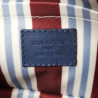 LOUIS VUITTON ルイ・ヴィトン トロカデロ ウェアラブル ウォレット ショルダーバッグ モノグラム ヘリテージ ブルー M14684 メンズ 【中古】