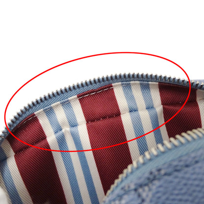 LOUIS VUITTON ルイ・ヴィトン トロカデロ ウェアラブル ウォレット ショルダーバッグ モノグラム ヘリテージ ブルー M14684 メンズ 【中古】
