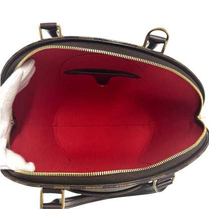LOUIS VUITTON ルイ・ヴィトン エリプスMM ハンドバッグ ダミエ エベヌ N48067 レディース メンズ 【中古】