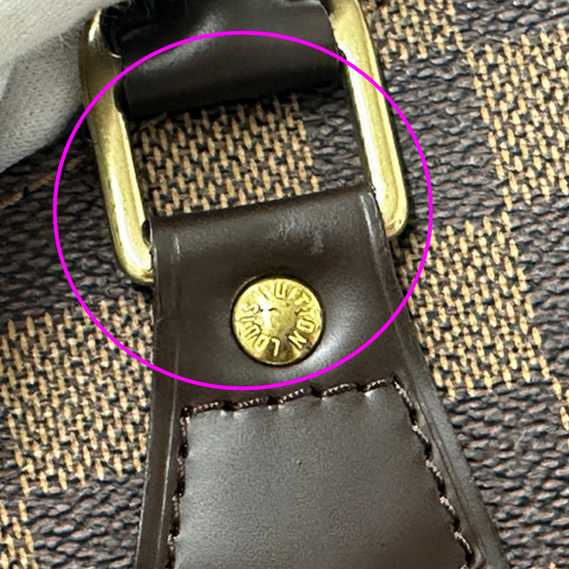 LOUIS VUITTON ルイ・ヴィトン エリプスMM ハンドバッグ ダミエ エベヌ N48067 レディース メンズ 【中古】