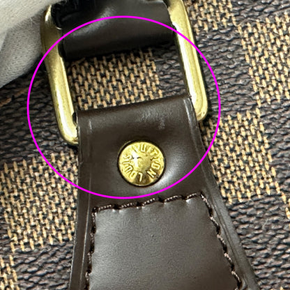 LOUIS VUITTON ルイ・ヴィトン エリプスMM ハンドバッグ ダミエ エベヌ N48067 レディース メンズ 【中古】
