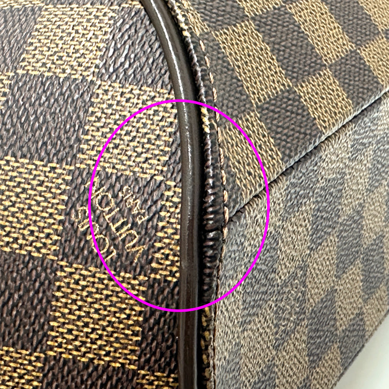 LOUIS VUITTON ルイ・ヴィトン エリプスMM ハンドバッグ ダミエ エベヌ N48067 レディース メンズ 【中古】
