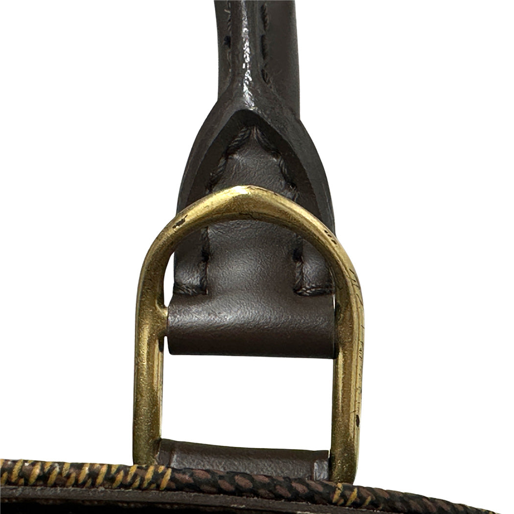 LOUIS VUITTON ルイ・ヴィトン エリプスMM ハンドバッグ ダミエ エベヌ N48067 レディース メンズ 【中古】