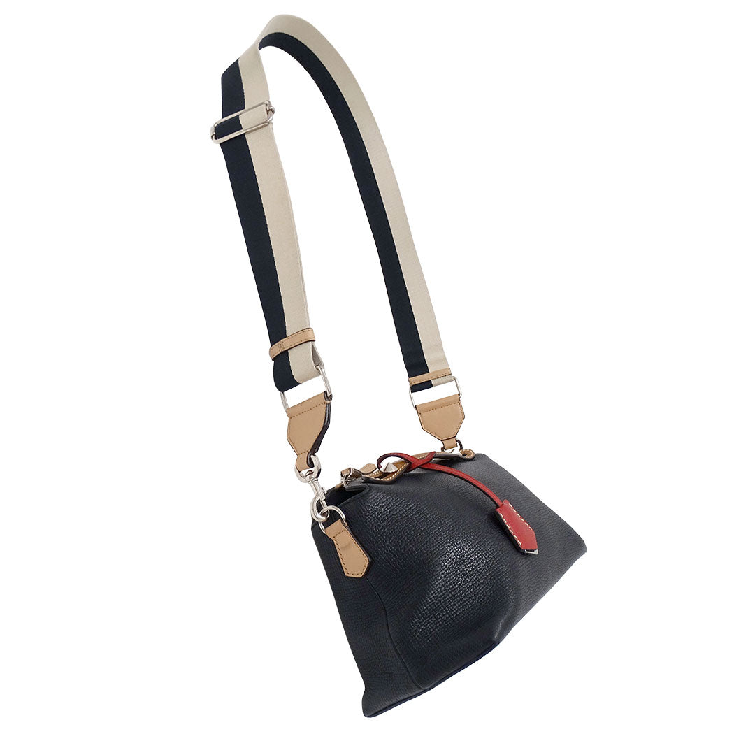 FENDI フェンディ バイザウェイ ミディアム 2wayバッグ ブラック レザー レディース 【中古】