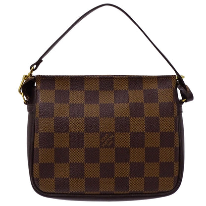LOUIS VUITTON ルイ・ヴィトン トゥルース･メイクアップ ポーチ ダミエ エベヌ N51982 ダミエキャンバス レディース 【中古】