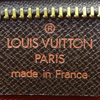 LOUIS VUITTON ルイ・ヴィトン トゥルース･メイクアップ ポーチ ダミエ エベヌ N51982 ダミエキャンバス レディース 【中古】