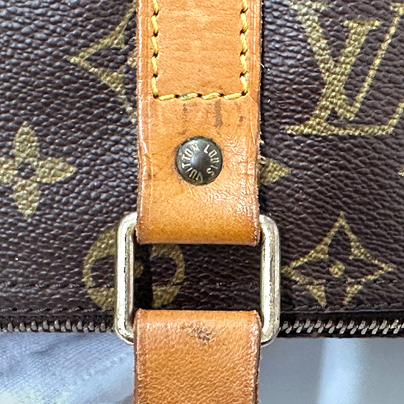 LOUIS VUITTON ルイ・ヴィトン フラネリー50 ボストンバッグ モノグラム モノグラム M51116 モノグラムキャンバス レディース メンズ 【中古】