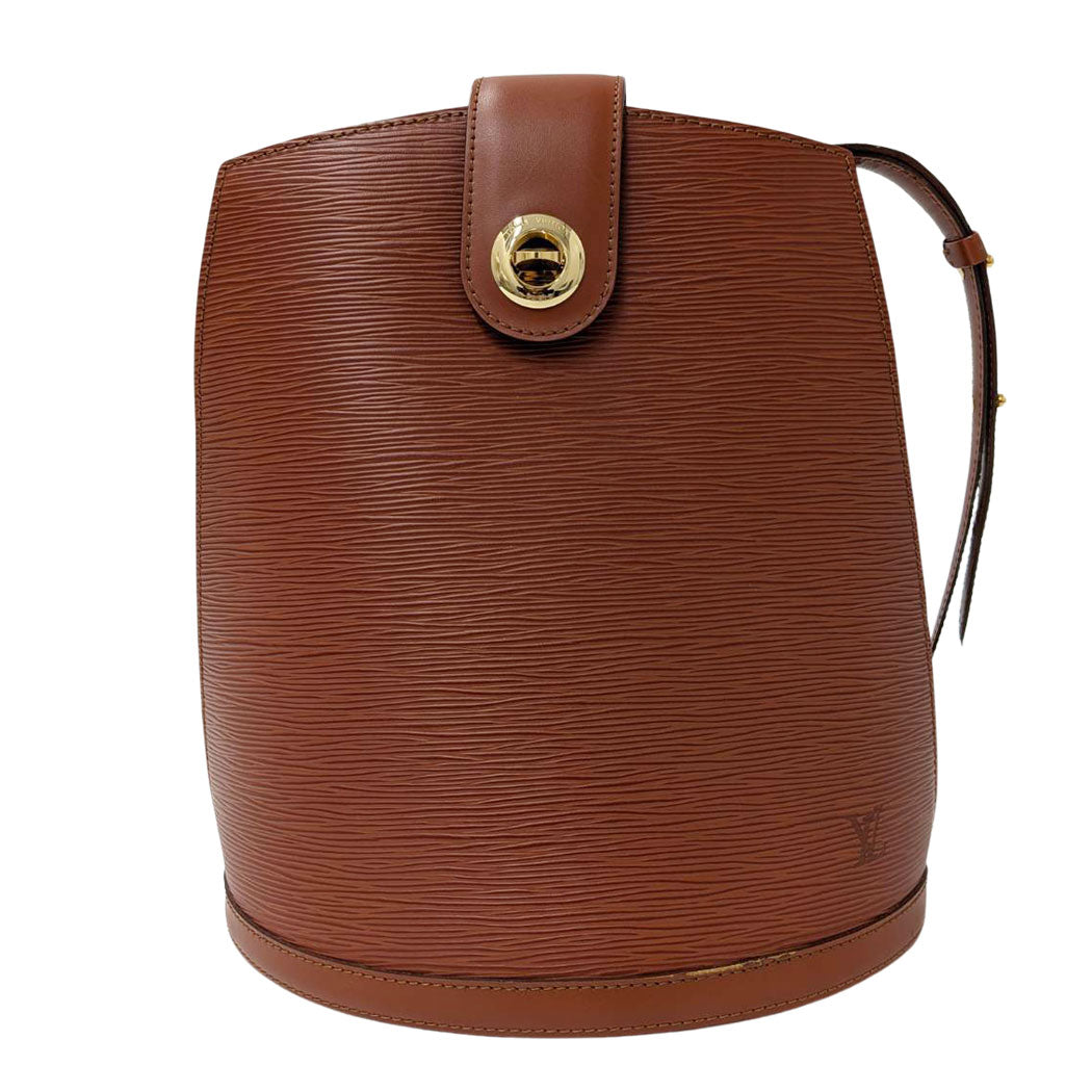 LOUIS VUITTON ルイ・ヴィトン クリュニー ショルダーバッグ エピ ケニアブラウン ブラウン M52253 エピレザー レディース 【中古】