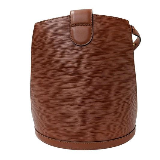 LOUIS VUITTON ルイ・ヴィトン クリュニー ショルダーバッグ エピ ケニアブラウン ブラウン M52253 エピレザー レディース 【中古】