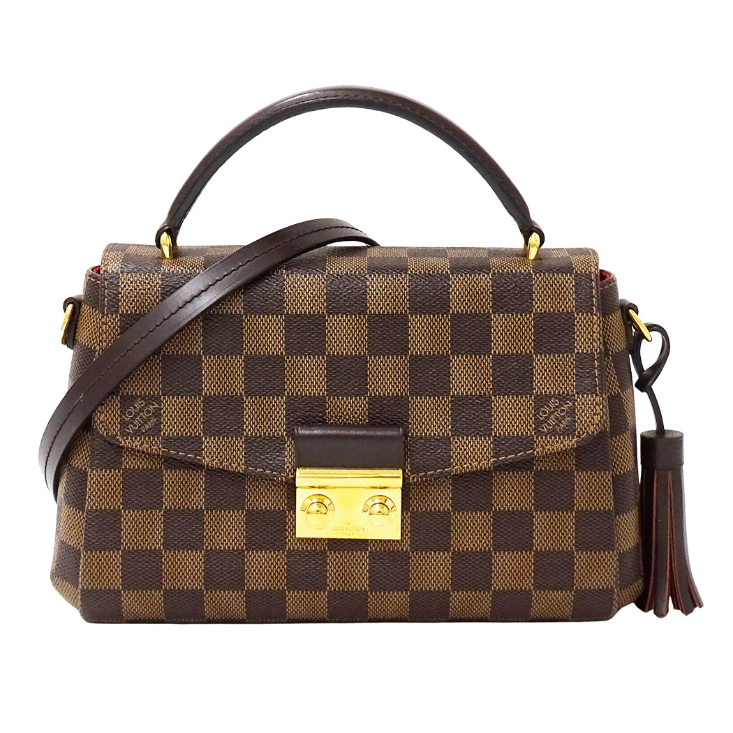 LOUIS VUITTON ルイ・ヴィトン クロワゼット 2wayバッグ ダミエ N53000 レディース 【中古】