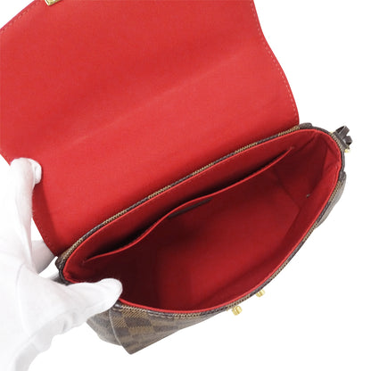LOUIS VUITTON ルイ・ヴィトン クロワゼット 2wayバッグ ダミエ N53000 レディース 【中古】