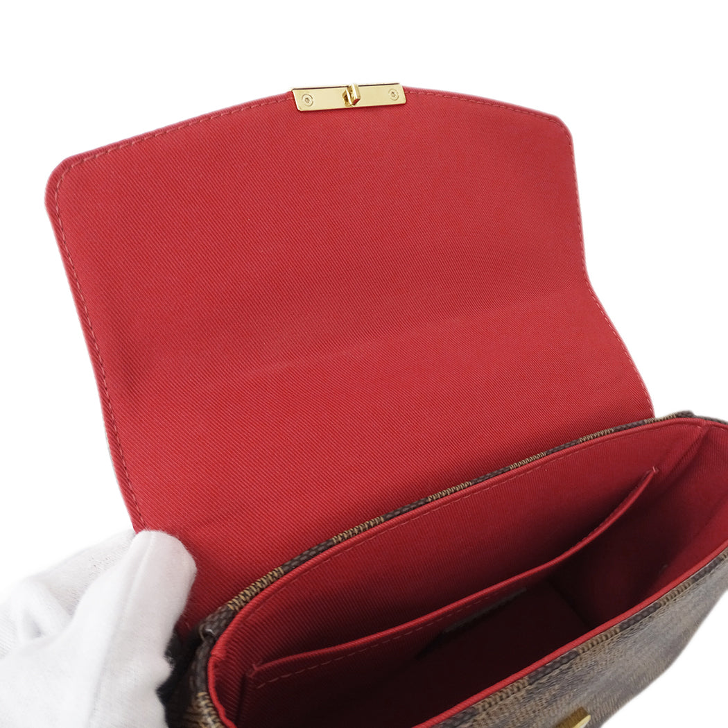 LOUIS VUITTON ルイ・ヴィトン クロワゼット 2wayバッグ ダミエ N53000 レディース 【中古】