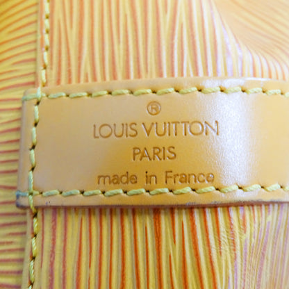 LOUIS VUITTON ルイ・ヴィトン プチ・ノエ ショルダーバッグ タッシリイエロー M44109 エピレザー レディース 【中古】
