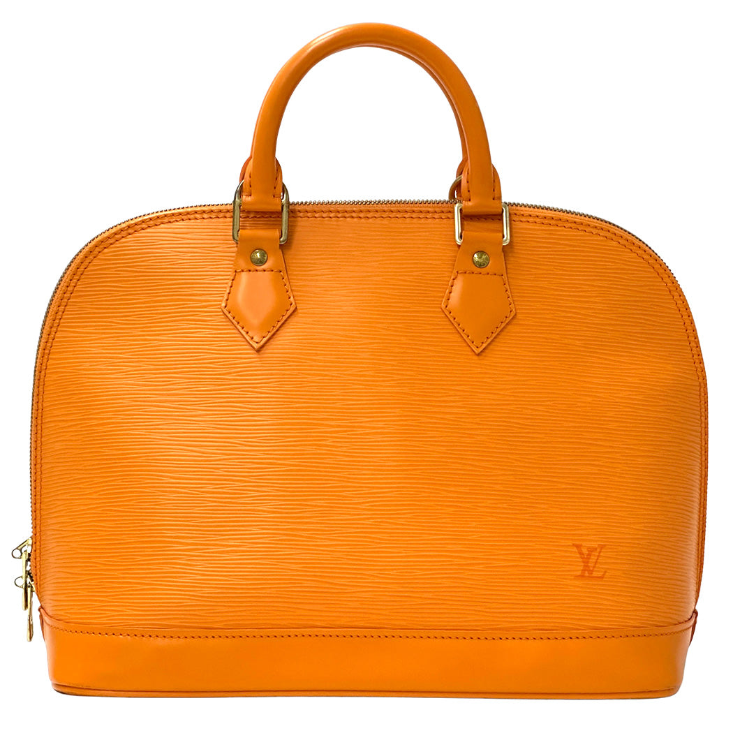 LOUIS VUITTON ルイ・ヴィトン アルマ ハンドバッグ エピ マンダリン オレンジ M5214H レディース 【中古】
