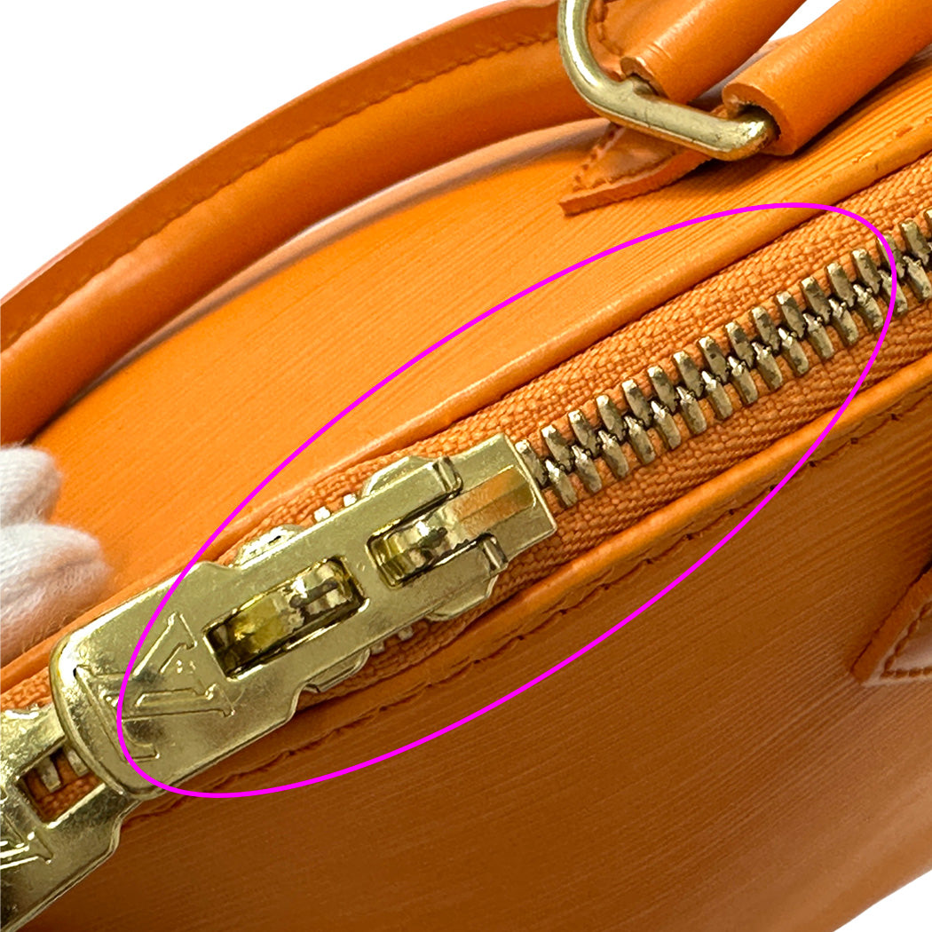 LOUIS VUITTON ルイ・ヴィトン アルマ ハンドバッグ エピ マンダリン オレンジ M5214H レディース 【中古】