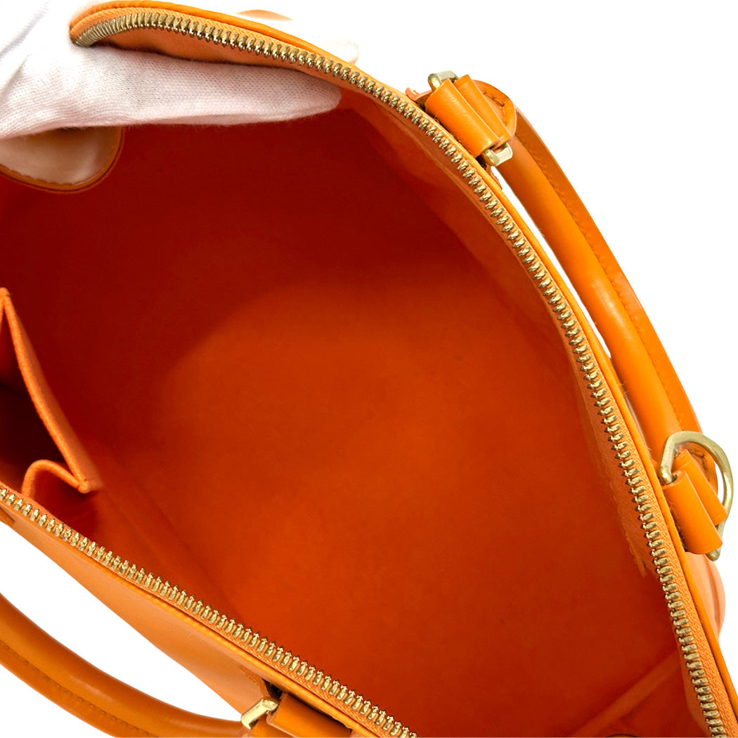 LOUIS VUITTON ルイ・ヴィトン アルマ ハンドバッグ エピ マンダリン オレンジ M5214H レディース 【中古】