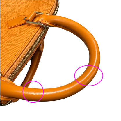 LOUIS VUITTON ルイ・ヴィトン アルマ ハンドバッグ エピ マンダリン オレンジ M5214H レディース 【中古】