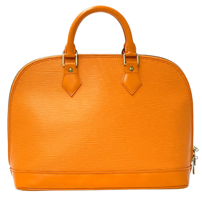 LOUIS VUITTON ルイ・ヴィトン アルマ ハンドバッグ エピ マンダリン オレンジ M5214H レディース 【中古】
