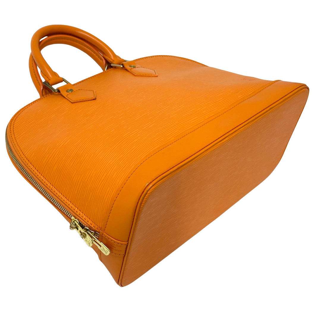 LOUIS VUITTON ルイ・ヴィトン アルマ ハンドバッグ エピ マンダリン オレンジ M5214H レディース 【中古】