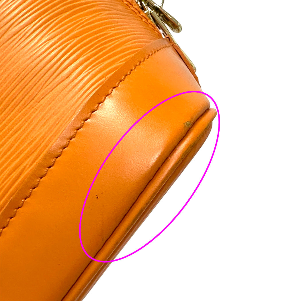 LOUIS VUITTON ルイ・ヴィトン アルマ ハンドバッグ エピ マンダリン オレンジ M5214H レディース 【中古】