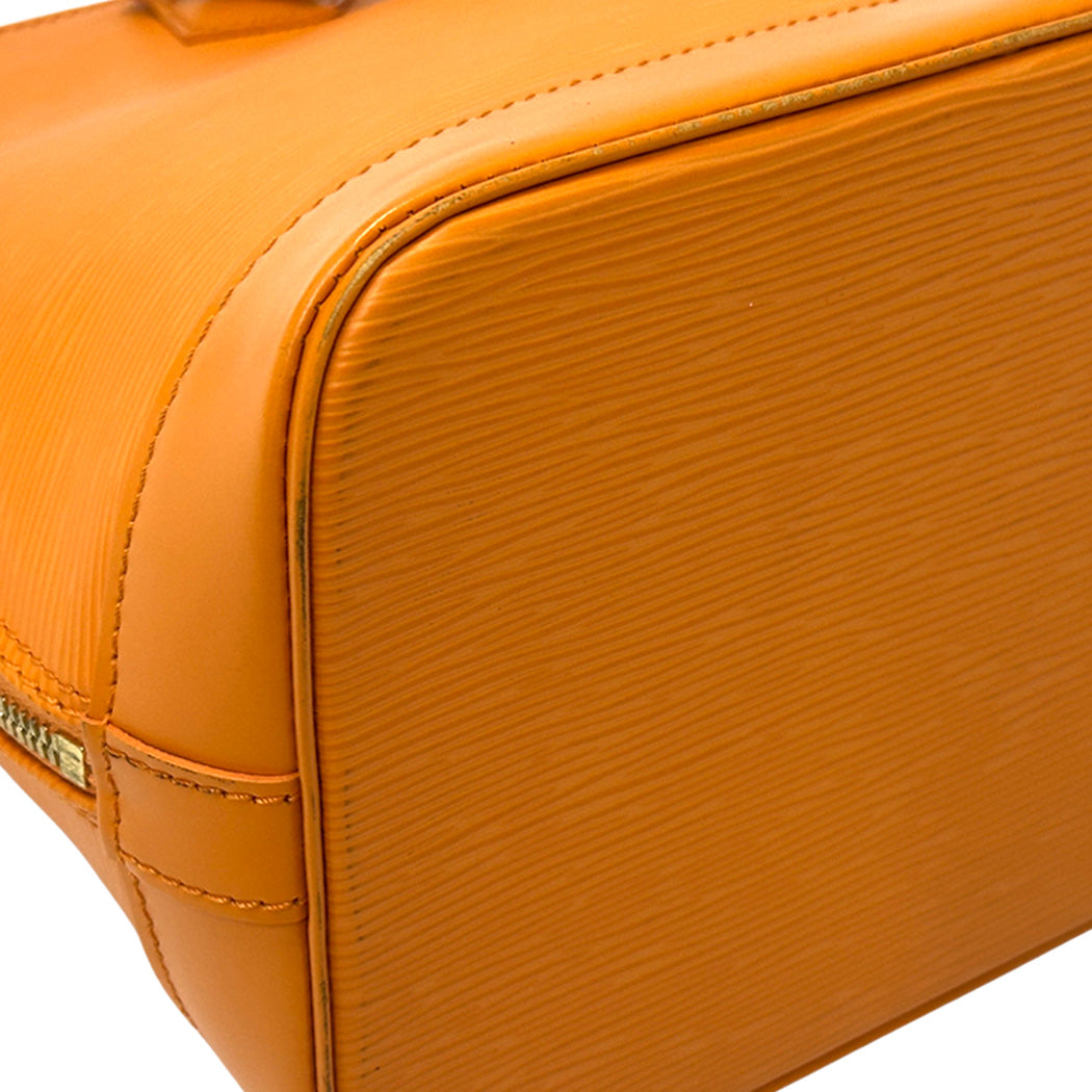 LOUIS VUITTON ルイ・ヴィトン アルマ ハンドバッグ エピ マンダリン オレンジ M5214H レディース 【中古】