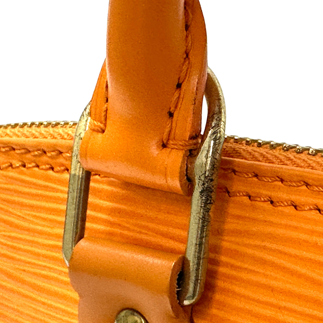 LOUIS VUITTON ルイ・ヴィトン アルマ ハンドバッグ エピ マンダリン オレンジ M5214H レディース 【中古】
