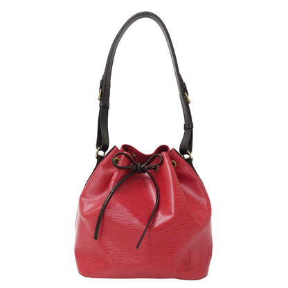 LOUIS VUITTON ルイ・ヴィトン プチ・ノエ ショルダーバッグ カスティリアンレッド M44172 エピレザー レディース 【中古】