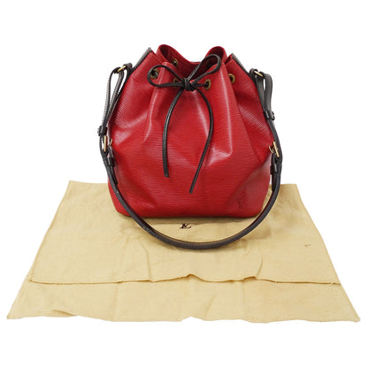 LOUIS VUITTON ルイ・ヴィトン プチ・ノエ ショルダーバッグ カスティリアンレッド M44172 エピレザー レディース 【中古】