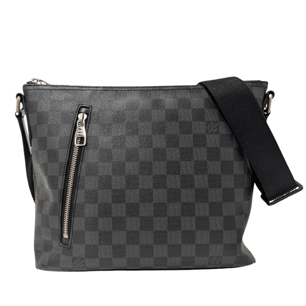 LOUIS VUITTON ルイ・ヴィトン ミック PM ショルダーバッグ ダミエ グラフィット ダミエグラフィット N41211 ダミエグラフィットキャンバス メンズ 【中古】