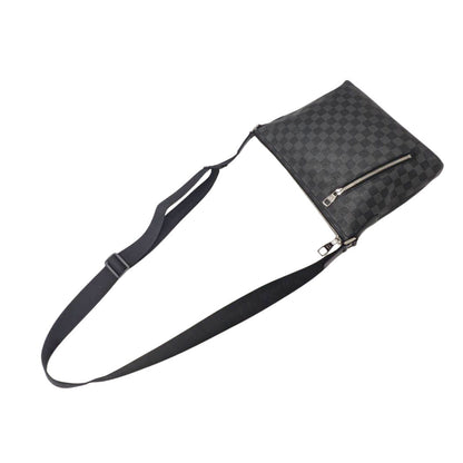 LOUIS VUITTON ルイ・ヴィトン ミック PM ショルダーバッグ ダミエ グラフィット ダミエグラフィット N41211 ダミエグラフィットキャンバス メンズ 【中古】