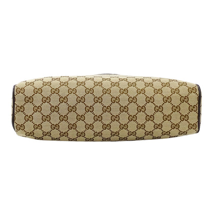 GUCCI グッチ ショルダーバッグ ベージュ ブラウン 449173 GGキャンバス メンズ 【中古】
