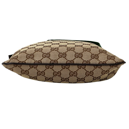 GUCCI グッチ ショルダーバッグ GGキャンバス ブラウン 146309 レディース 【中古】