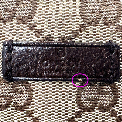 GUCCI グッチ ショルダーバッグ GGキャンバス ブラウン 146309 レディース 【中古】