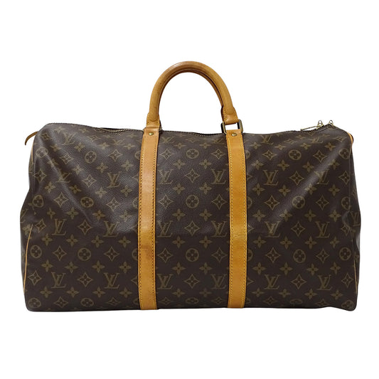 LOUIS VUITTON ルイ・ヴィトン キーポル 50 ボストンバッグ モノグラム M41426 レディース メンズ 【中古】