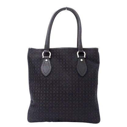 Ferragamo フェラガモ トートバッグ ブラック AU-24 5553 ナイロン レディース 【中古】