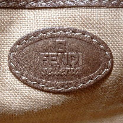 FENDI フェンディ ショルダーバッグ セレリア ブラウン レザー レディース 【中古】