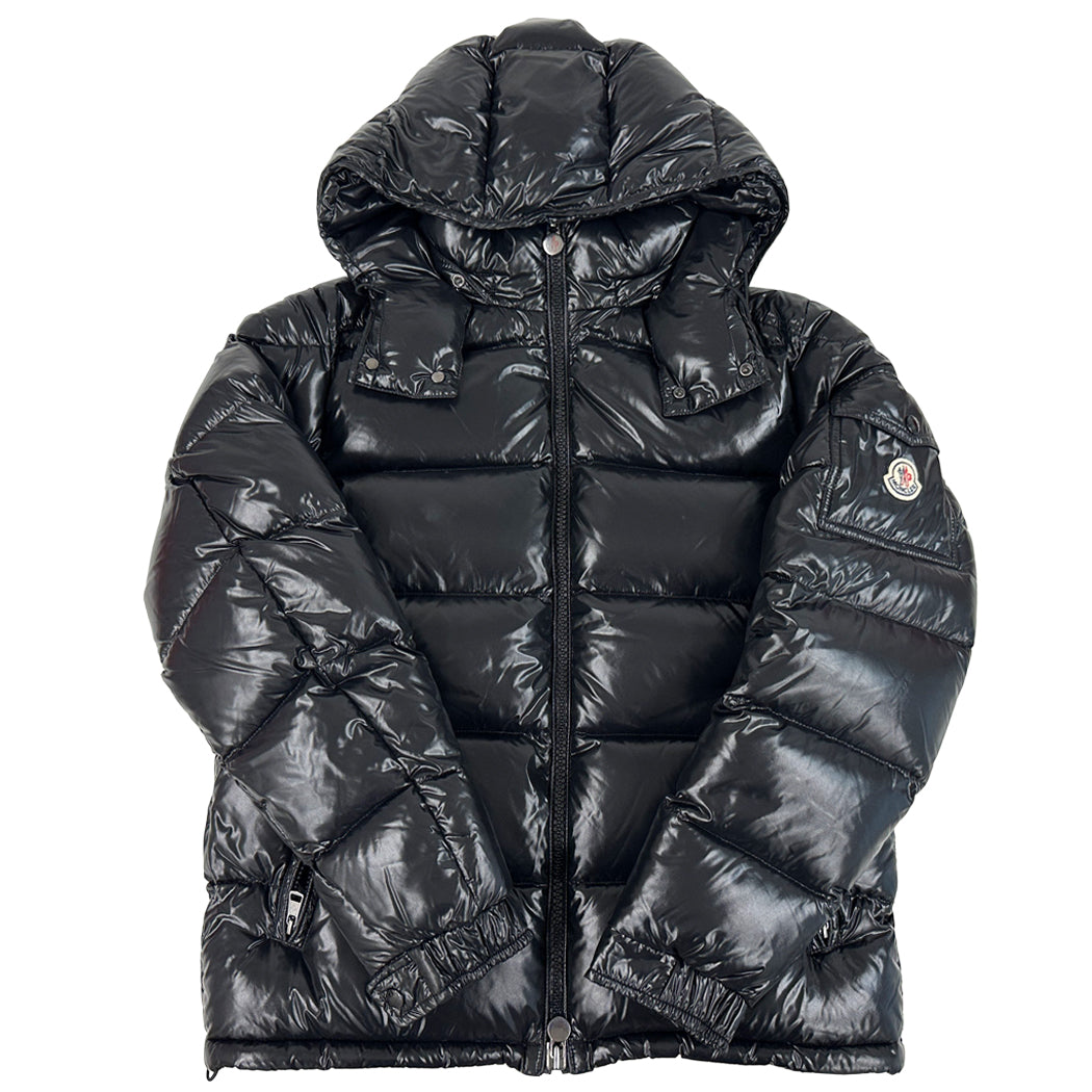 MONCLER モンクレール ダウンジャケット マヤ MAYA ブラック ナイロン メンズ 3 (Lサイズ相当) 【中古】