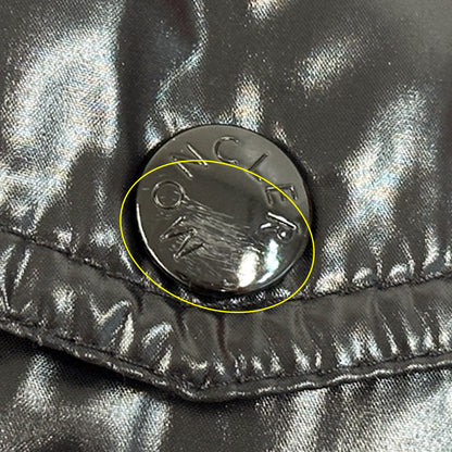 MONCLER モンクレール ダウンジャケット マヤ MAYA ブラック ナイロン メンズ 3 (Lサイズ相当) 【中古】