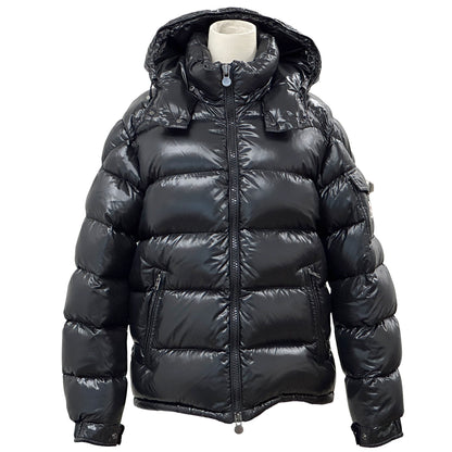 MONCLER モンクレール ダウンジャケット マヤ MAYA ブラック ナイロン メンズ 3 (Lサイズ相当) 【中古】