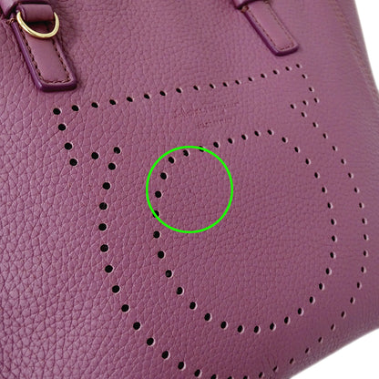 Ferragamo フェラガモ マルタ 2wayバッグ パープル ピンク GG-21G715 レザー レディース 【中古】