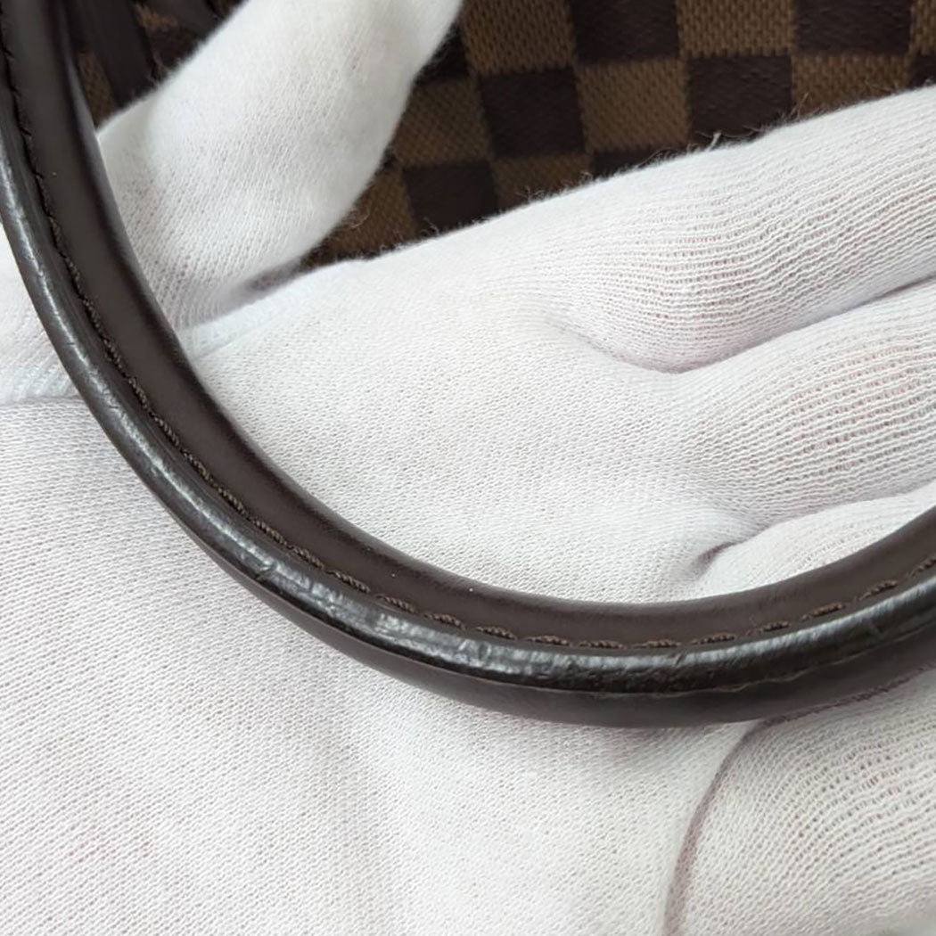 LOUIS VUITTON ルイ・ヴィトン ブリタニー マグノリア 2wayバッグ ダミエ ダミエエベヌ N41674 ダミエキャンバス レディース 【中古】