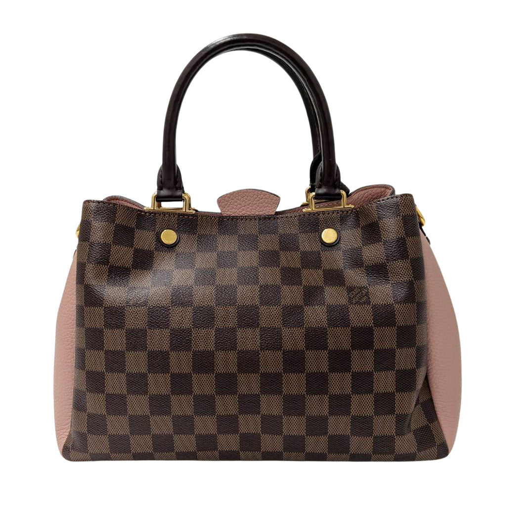 LOUIS VUITTON ルイ・ヴィトン ブリタニー マグノリア 2wayバッグ ダミエ ダミエエベヌ N41674 ダミエキャンバス レディース 【中古】